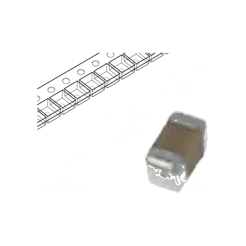 Condensator ceramic MLCC 1nF 6,3V X7R ±10% SMD 0402 | Electronic-mag.ro | Componente Electronice