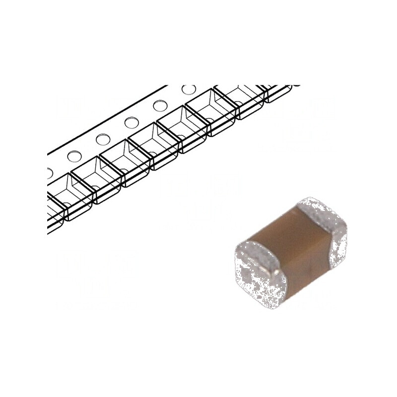 Condensator ceramic MLCC 1,5nF 50V C0G ±5% SMD 0402 | Electronic-mag.ro | Componente Electronice