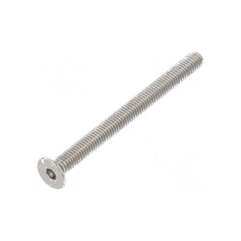 Şurub M4x50mm îngropat imbus HEX 2,5mm DIN 7991 | Electronic-mag.ro | Componente Electronice