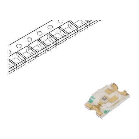 LED SMD 0805 Portocalie 120-250mcd 20mA 140° | Electronic-mag.ro | Componente Electronice