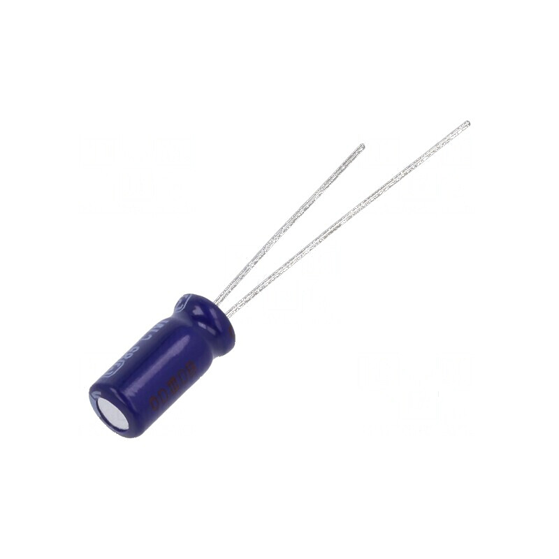 Condensator electrolitic THT 47uF 35VDC Ø5x11mm 2mm Raster | Electronic-mag.ro | Componente Electronice
