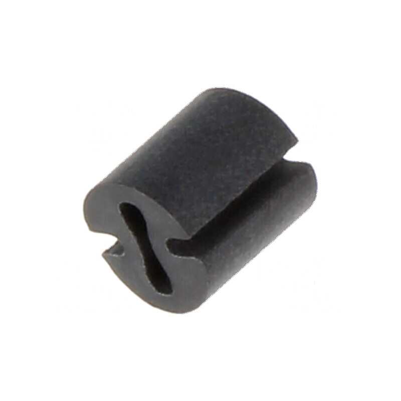 Bucșă distanțare LED 4,8mm neagră UL94V-0 | Electronic-mag.ro | Componente Electronice