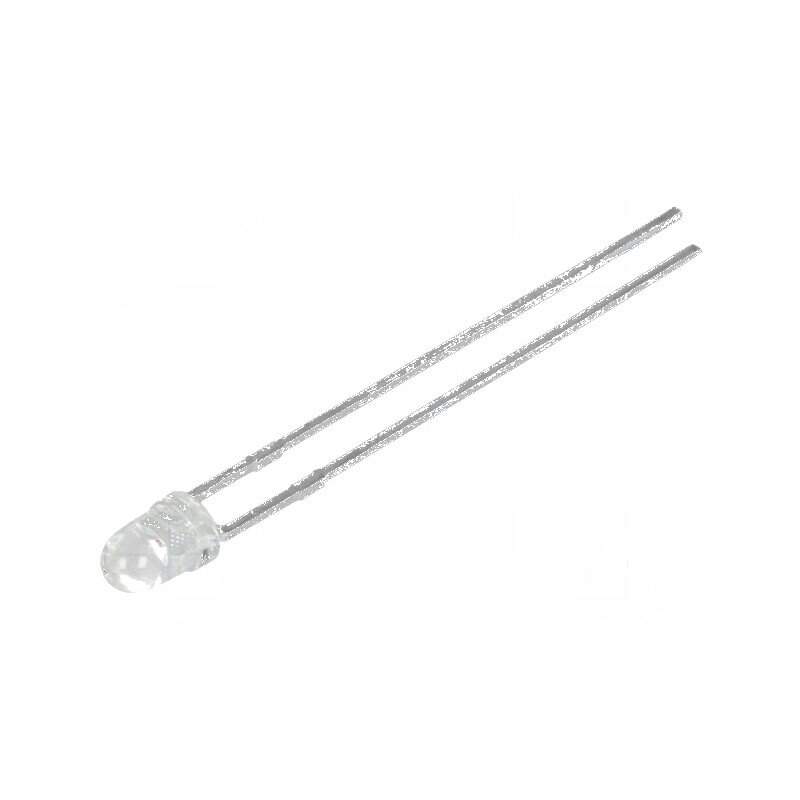 LED 3mm verde 20-80mcd 50° convex 2 termeni | Electronic-mag.ro | Componente Electronice