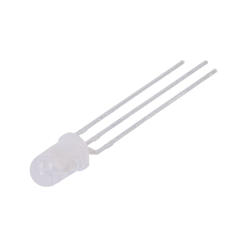LED 5mm galben/verde 60° convex nr. term 3 | Electronic-mag.ro | Componente Electronice
