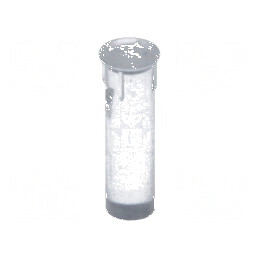 Tub LED rotund Ø2,3mm cu parte frontală plată dreptă | Electronic-mag.ro | Componente Electronice