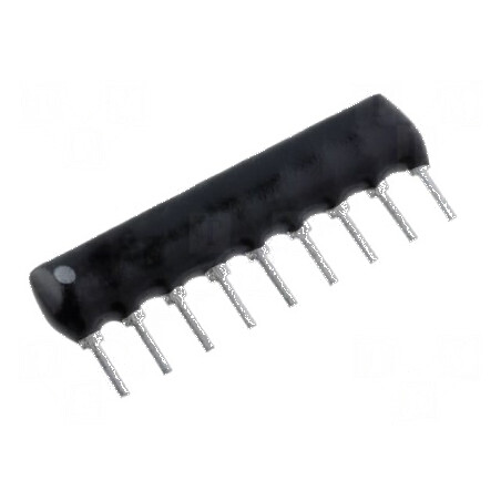 Rezistor multipolar X THT 3,3kΩ ±2% 0,125W 8 rezistori | Electronic-mag.ro | Componente Electronice