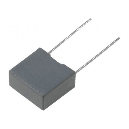 Condensator poliester 100nF 400VDC 10mm ±10% 13x5x11mm | Electronic-mag.ro | Componente Electronice