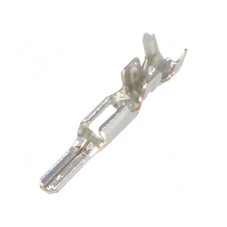 Pin tată cositorit Mizu-P25 22AWG-20AWG crimpat pe cablu 4A | Electronic-mag.ro | Componente Electronice