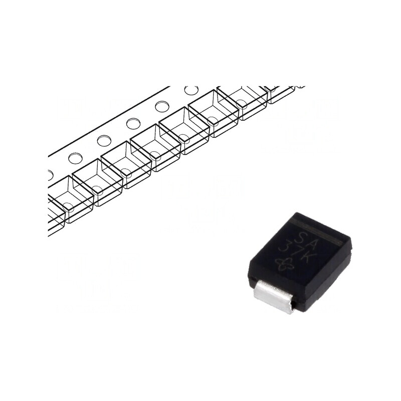 Diodă redresoare SMD 50V 1,5A DO214AA, SMB Ufmax 1,15V | Electronic-mag.ro | Componente Electronice Diodă redresoare SMD 50V 1,5A DO214AA, SMB Ufmax 1,15V | Electronic-mag.ro | Componente Electronice