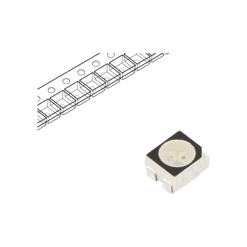 Bandă LED RGB SMD 3528 PLCC4 20mA 120° 3,5x2,8x1,9mm | Electronic-mag.ro | Componente Electronice Bandă LED RGB SMD 3528 PLCC4 20mA 120° 3,5x2,8x1,9mm | Electronic-mag.ro | Componente Electronice