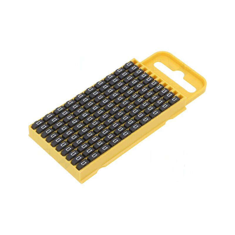 Markere Marcaj L2 4,3-5,3mm poliamidă roșie -40-85°C WIC | Electronic-mag.ro | Componente Electronice