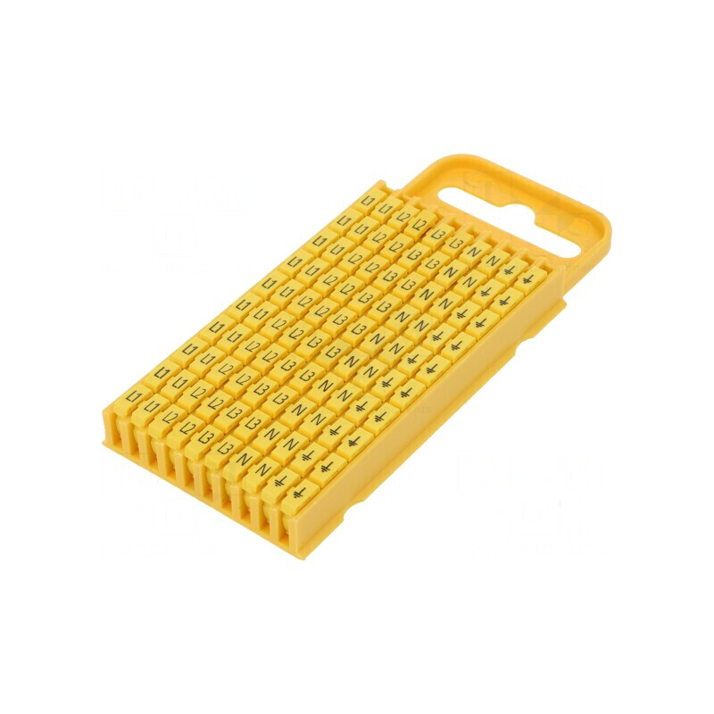 Markere Marcaj L1, L2, L3, Împământare 4,3-5,3mm Poliamidă WIC | Electronic-mag.ro | Componente Electronice