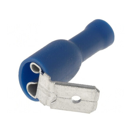 Terminal plat 6,3mm mamă/tată 1,5-2,5mm2 crimpat | Electronic-mag.ro | Componente Electronice