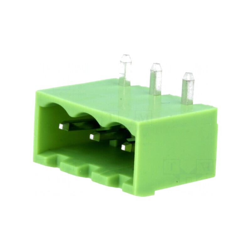 Regletă de conexiuni deconectabilă 5mm, 3 piste | Electronic-mag.ro | Componente Electronice