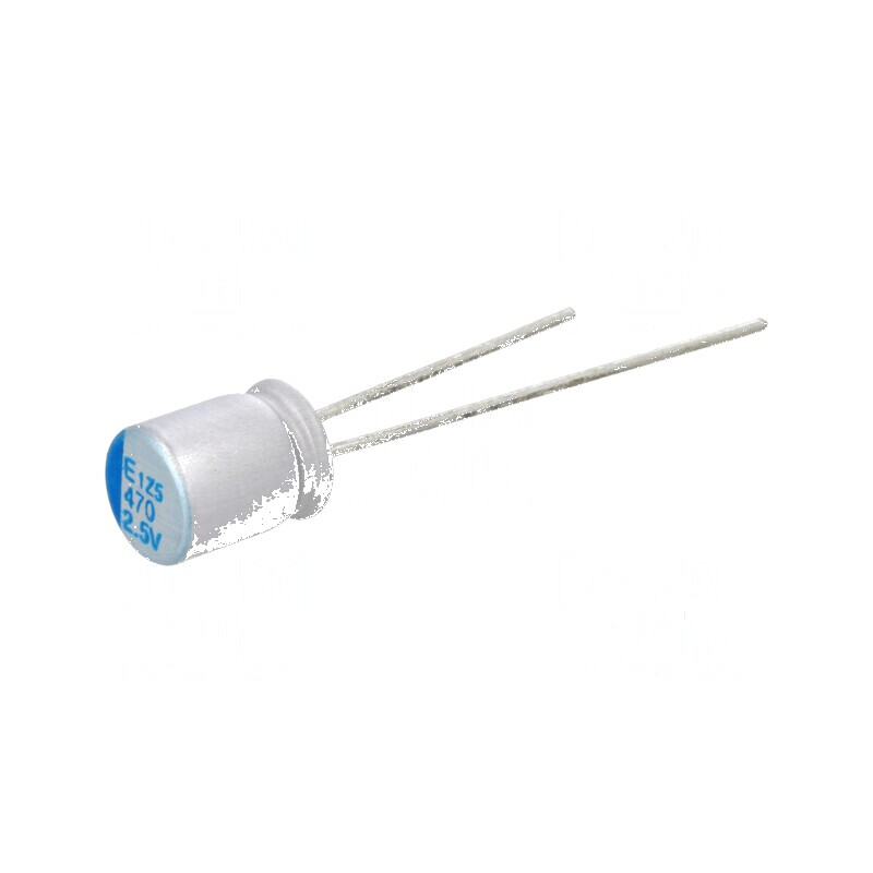 Condensator polimeric 470uF 2.5VDC THT ESR 8mΩ 5000h ±20% | Electronic-mag.ro | Componente Electronice Condensator polimeric 470uF 2.5VDC THT ESR 8mΩ 5000h ±20% | Electronic-mag.ro | Componente Electronice