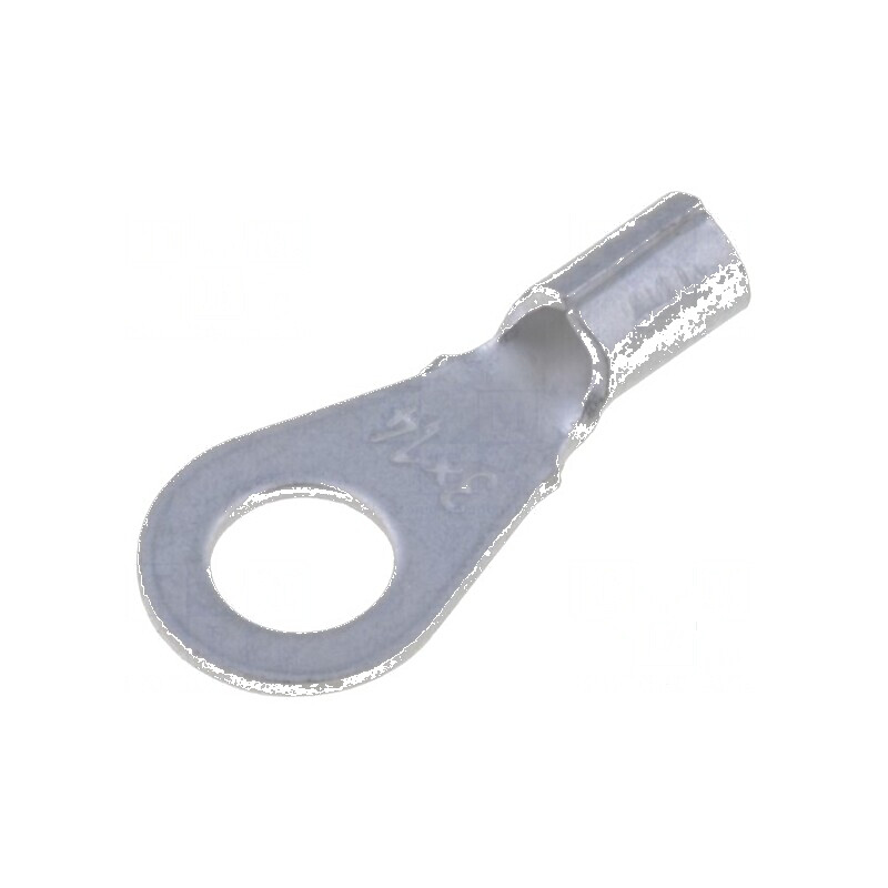 Vârf inelar M3 1mm2 crimpat pe cablu neizolat 3,2mm | Electronic-mag.ro | Componente Electronice