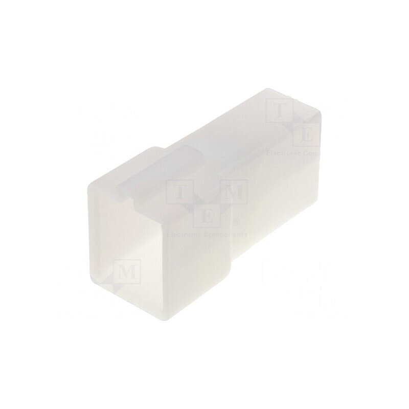 Carcase terminale tată pentru conectori 6,3mm cu clichet | Electronic-mag.ro | Componente Electronice