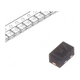 Diodă Zener 0,25W 4,7V SMD X1-DFN1006-2 | Electronic-mag.ro | Componente Electronice
