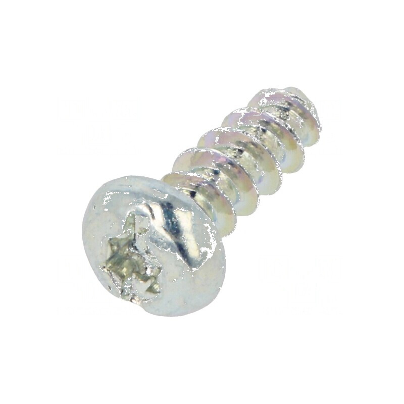 Şurub pentru plastic 2,2x6 mm cu cap rotund crestat Torx® zincat | Electronic-mag.ro | Componente Electronice