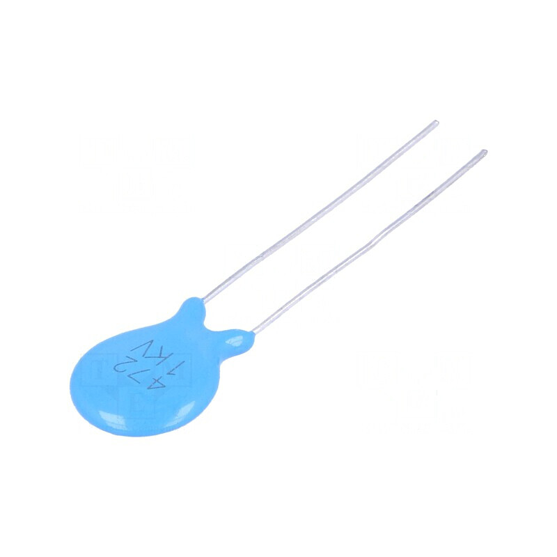 Condensator ceramic 4,7nF 1kV Y5P ±10% THT 5mm | Electronic-mag.ro | Componente Electronice