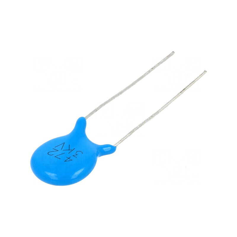 Condensator ceramic 4,7nF 3kV Y5U ±20% THT 7,5mm | Electronic-mag.ro | Componente Electronice