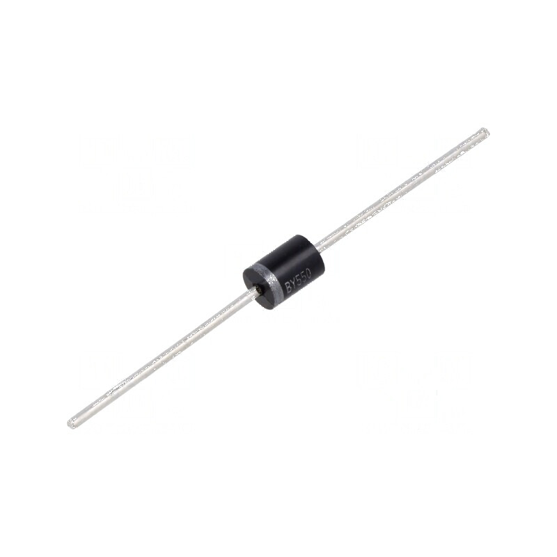 Diodă redresoare THT 800V 5A Ammo Pack Ifsm 220A Ø5,4x7,5mm | Electronic-mag.ro | Componente Electronice