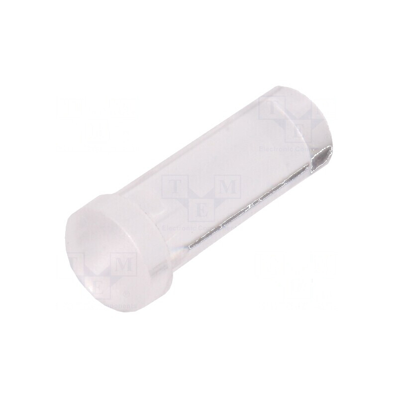 Tub LED rotund Ø3,8mm cu parte frontală plată dreptă | Electronic-mag.ro | Componente Electronice