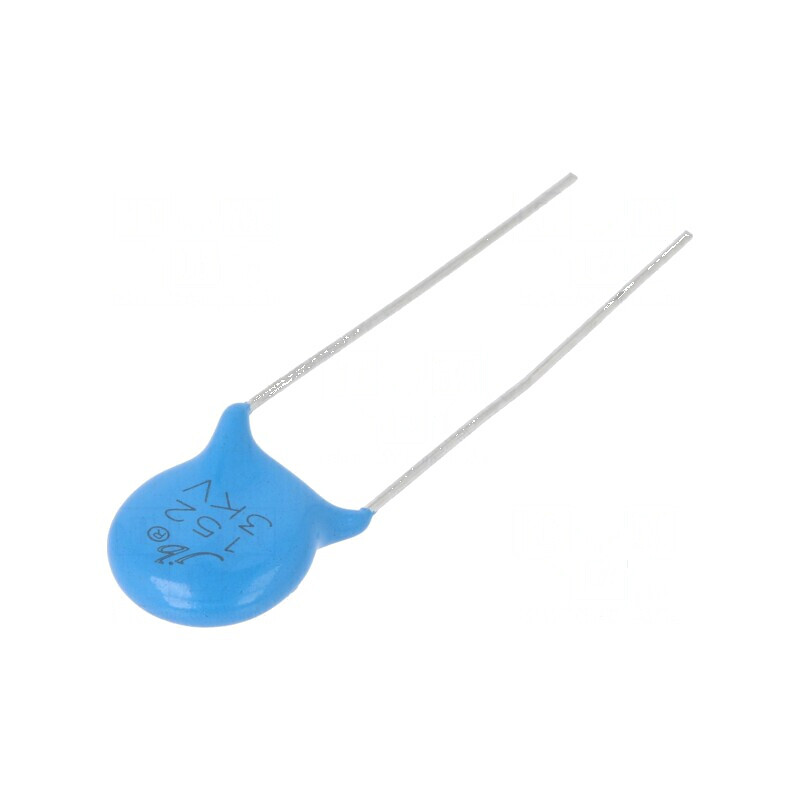 Condensator ceramic 1,5nF 3kVDC Y5P ±10% 7,5mm | Electronic-mag.ro | Componente Electronice