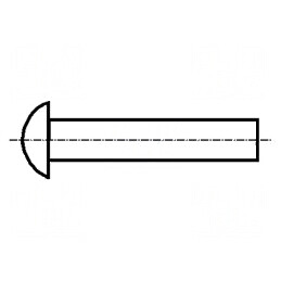Diblu alamă 1,55mm x 3,9mm x 2,8mm | Electronic-mag.ro | Componente Electronice