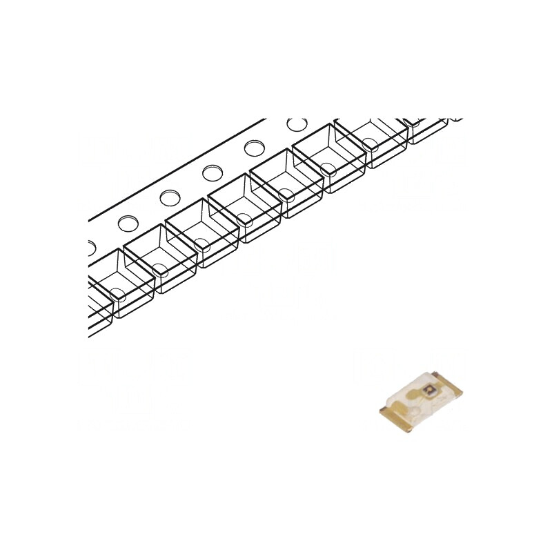 LED SMD 0603 galben 55-120mcd 1,6x0,8x0,25mm 120° 20mA 75mW | Electronic-mag.ro | Componente Electronice LED SMD 0603 galben 55-120mcd 1,6x0,8x0,25mm 120° 20mA 75mW | Electronic-mag.ro | Componente Electronice