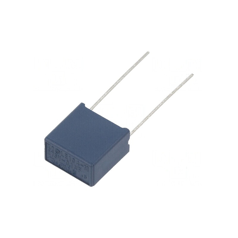 Condensator polipropilenă X2 100nF 7x12x12,5mm THT ±10% | Electronic-mag.ro | Componente Electronice