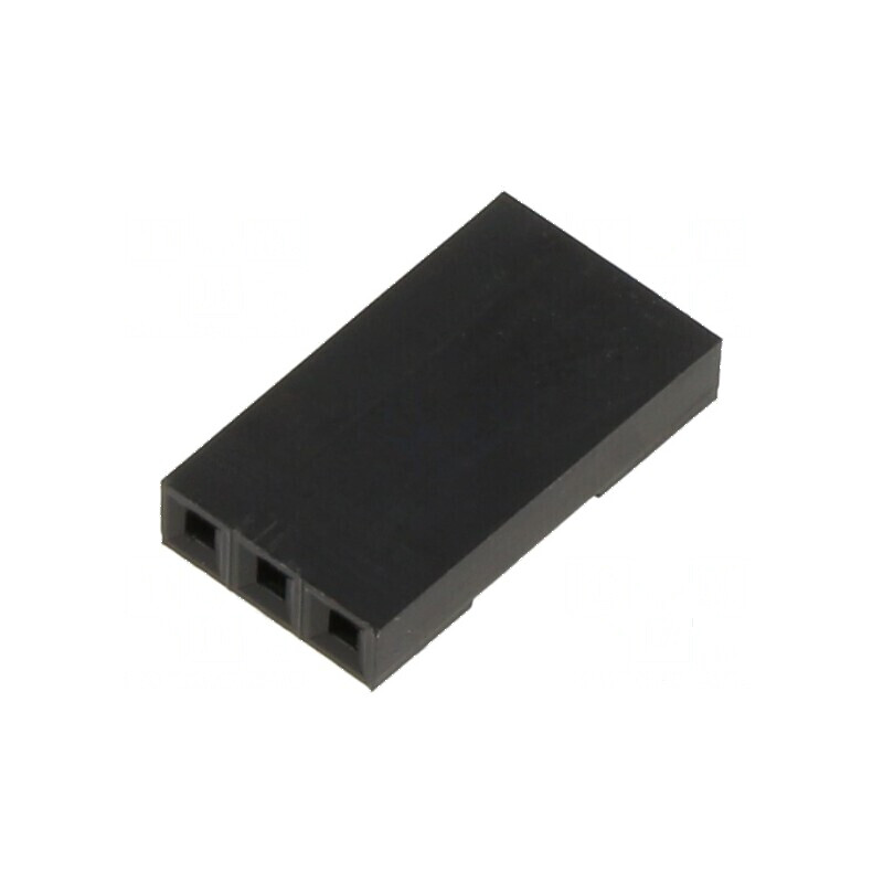 Conector şiruri pini mufă mamă 2,54mm PIN 3 fără contacte | Electronic-mag.ro | Componente Electronice