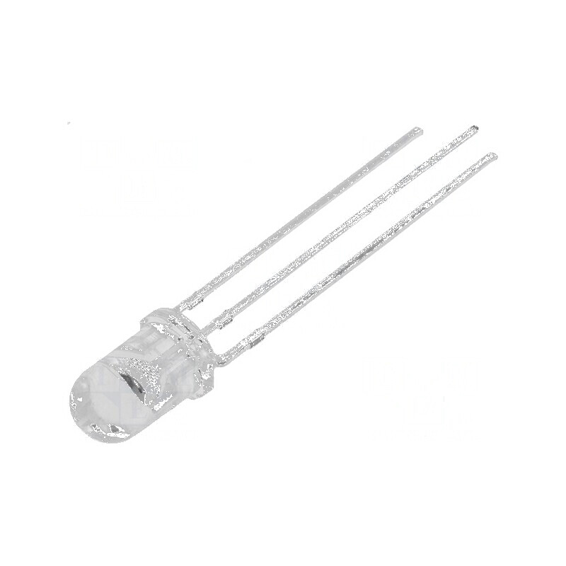 LED 5mm roșie/galben-verde 330-750mcd 30° temperatura de funcționare -30 până la 85°C | Electronic-mag.ro | Componente Electroni