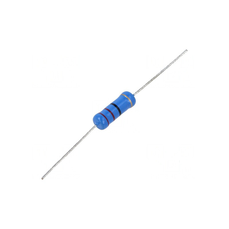 Rezistor metal film THT 22Ω 3W ±5% Ø6,5x17,5mm axial | Electronic-mag.ro | Componente Electronice