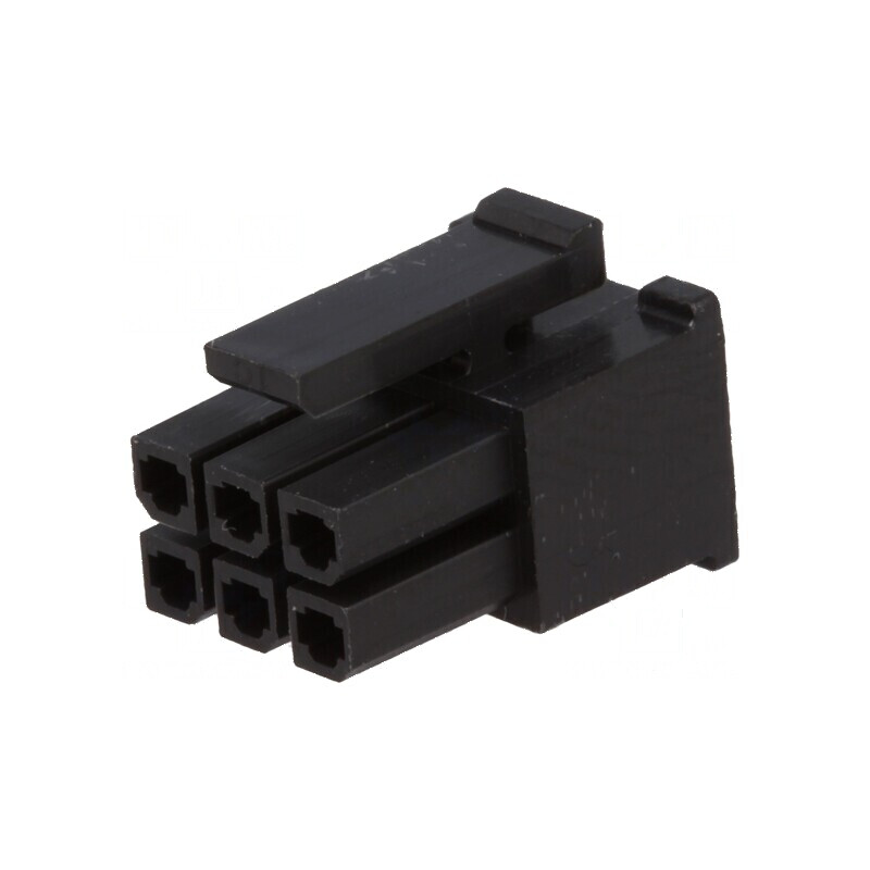 Conector cablu-placă mufă mamă 3mm PIN 6 fără contacte 5A | Electronic-mag.ro | Componente Electronice