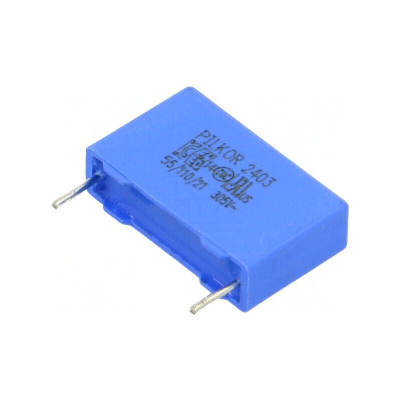 Condensator polipropilenă X2 100nF THT ±10% 15mm 305V | Electronic-mag.ro | Componente Electronice