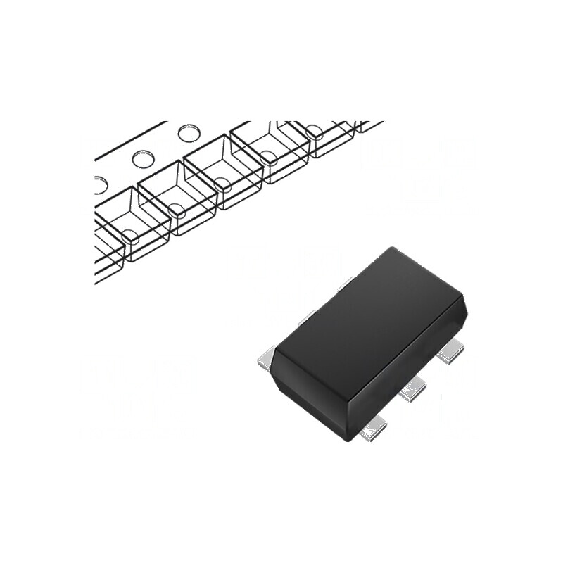 Diodă TVS rețea 5,6V 3,5A SOT665 ESD | Electronic-mag.ro | Componente Electronice