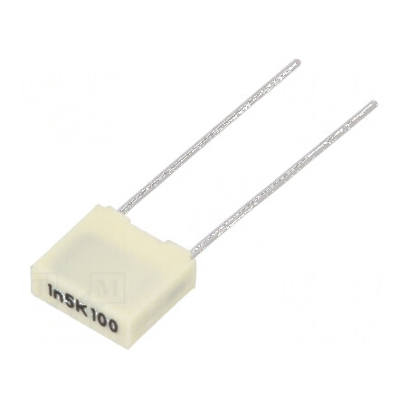 Condensator poliester 1,5nF 63VAC 100VDC 5mm ±10% THT R82 | Electronic-mag.ro | Componente Electronice