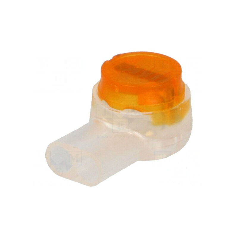 Conector rapid Presslok IDC 19AWG-26AWG galben | Electronic-mag.ro | Componente Electronice