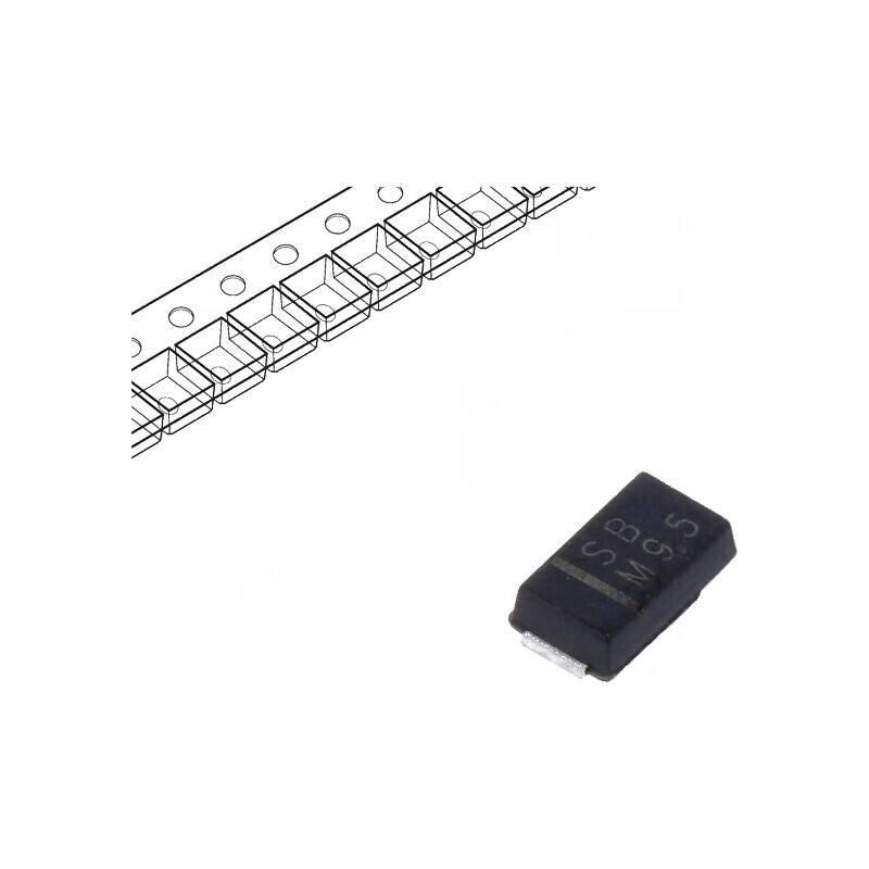 Diodă redresoare SMD 100V 1A 1,8us DO220AA, SMP Ufmax 1,1V | Electronic-mag.ro | Componente Electronice