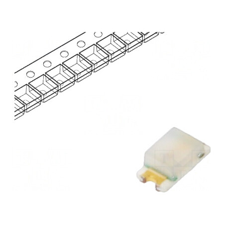 LED SMD 0603 roșie 40-63mcd 2,2V 20mA | Electronic-mag.ro | Componente Electronice