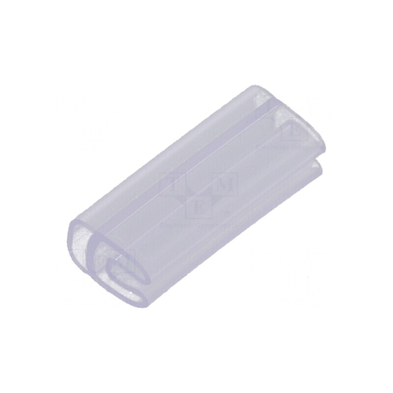 Markere Marcaj PVC Transparent 2÷4mm -40÷80°C H: 18mm | Electronic-mag.ro | Componente Electronice