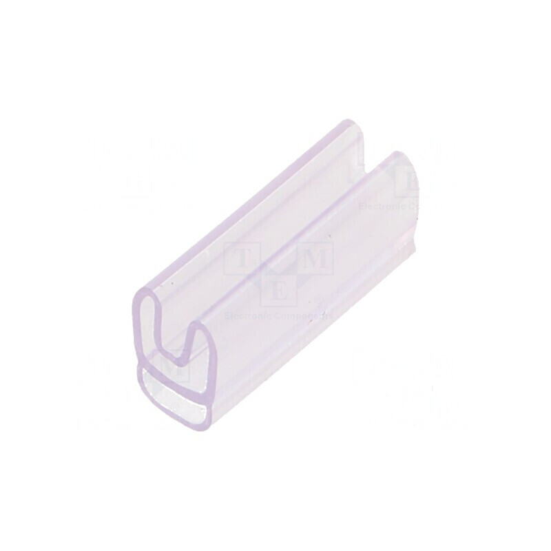 Markere Marcaj PVC Transparent 2-4mm -40 la 80°C H: 15mm | Electronic-mag.ro | Componente Electronice