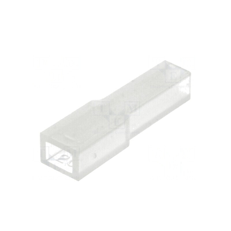 Carcase terminale mamă 2,8mm pentru conectori FASTON | Electronic-mag.ro | Componente Electronice