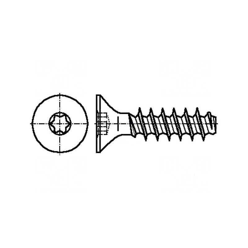 Şurub din oţel pentru plastic 2,5x12 Torx® PLUS 8IP | Electronic-mag.ro | Componente Electronice