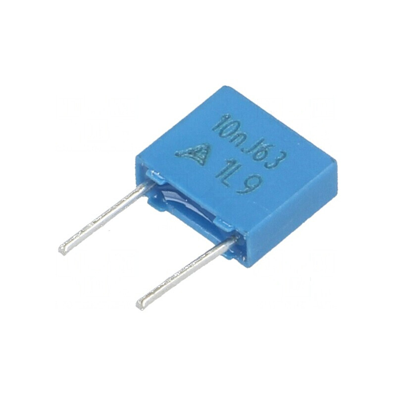 Condensator poliester 0,01uF 40VAC 63VDC 5mm ±5% THT | Electronic-mag.ro | Componente Electronice