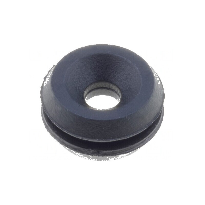 Manșon din gumă neagră Øorif.mont 5,8mm Øorif 2,33mm | Electronic-mag.ro | Componente Electronice