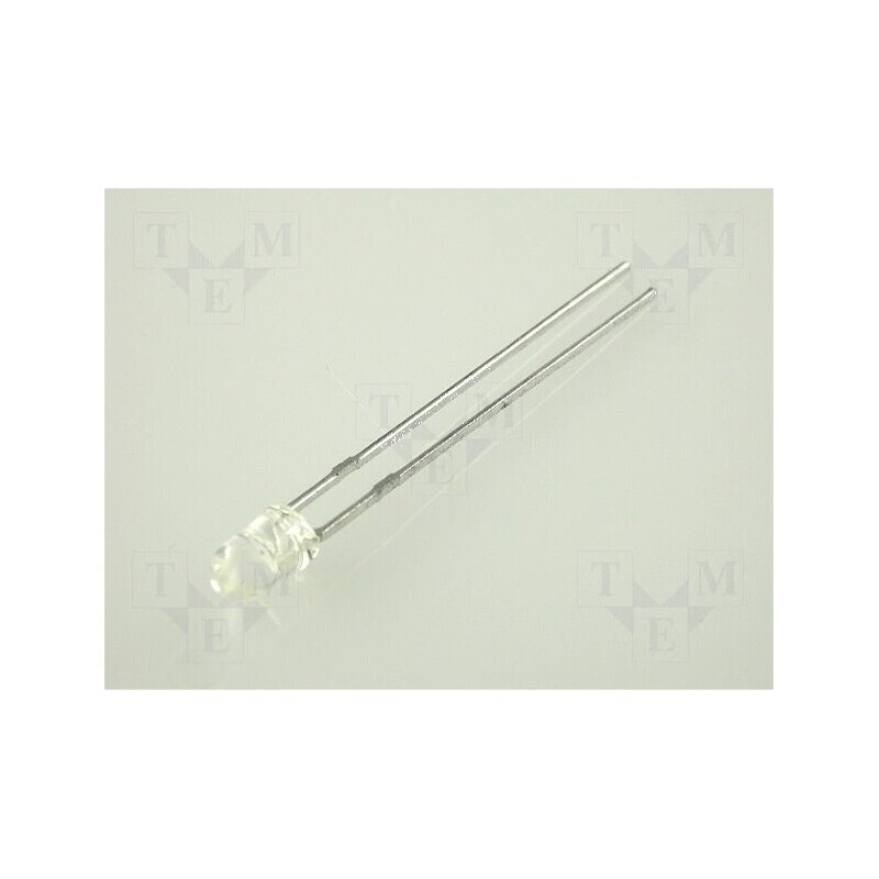 LED 3mm verde 70-150mcd 50° convex 2,2-2,5V | Electronic-mag.ro | Componente Electronice