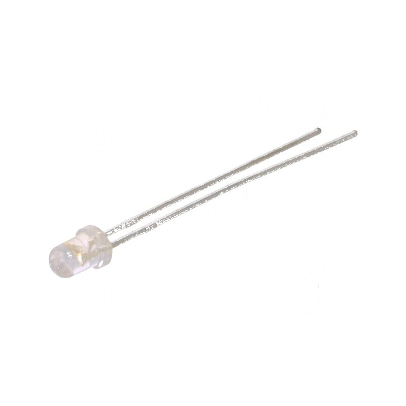 LED 3mm albastru 1300-2200mcd 30° convex | Electronic-mag.ro | Componente Electronice