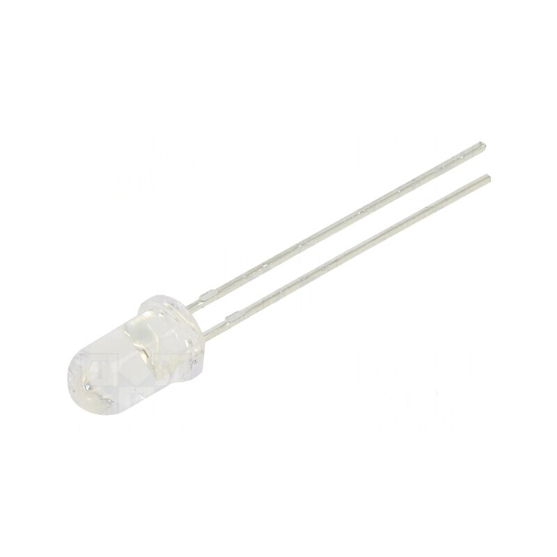 LED 5mm portocalie 11000mcd 15° convex | Electronic-mag.ro | Componente Electronice